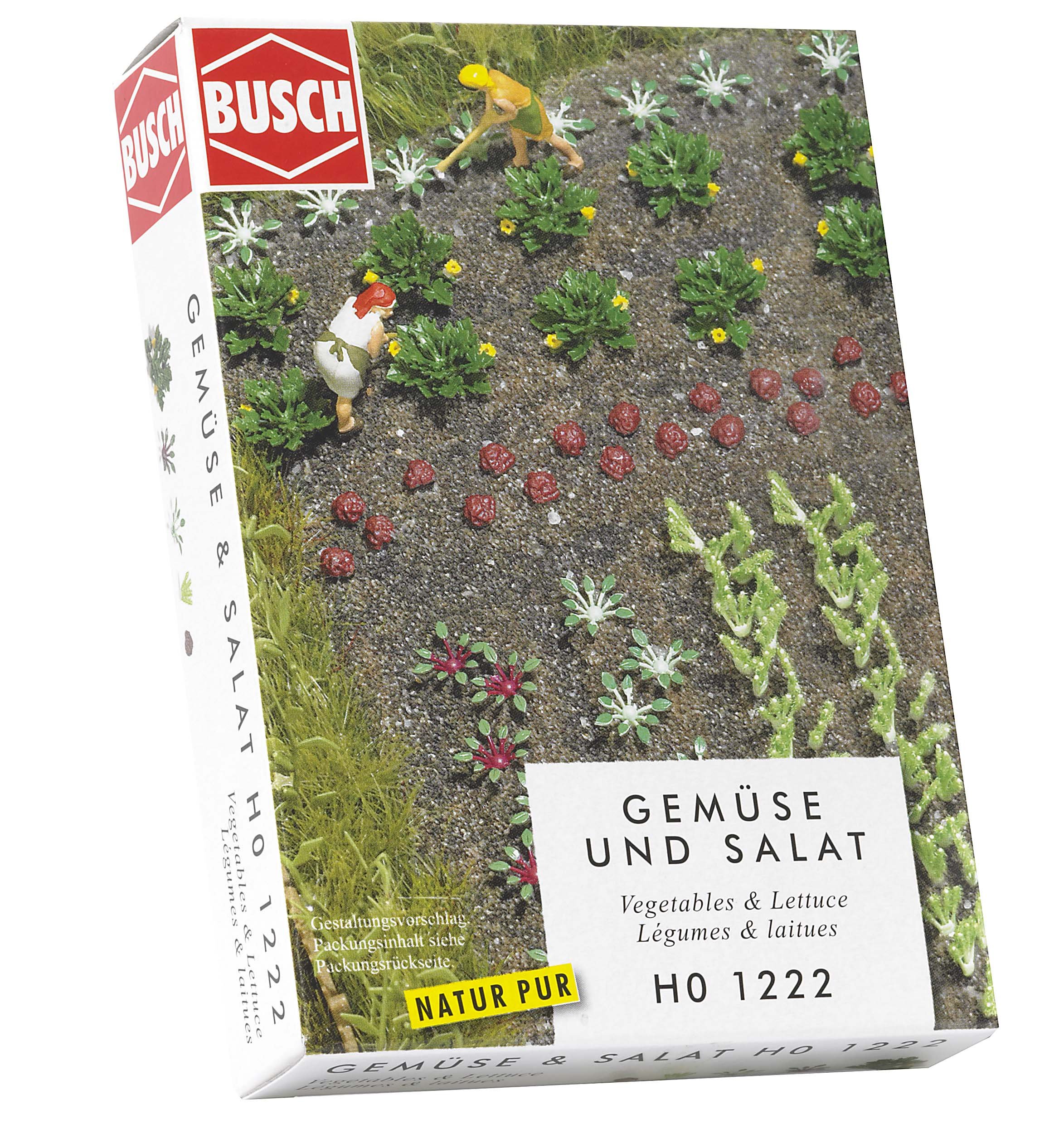 Kit Potager Miniature Busch – Légumes Et Salades HO 1/87 – Modélisme Ferroviaire Et Dioramas
