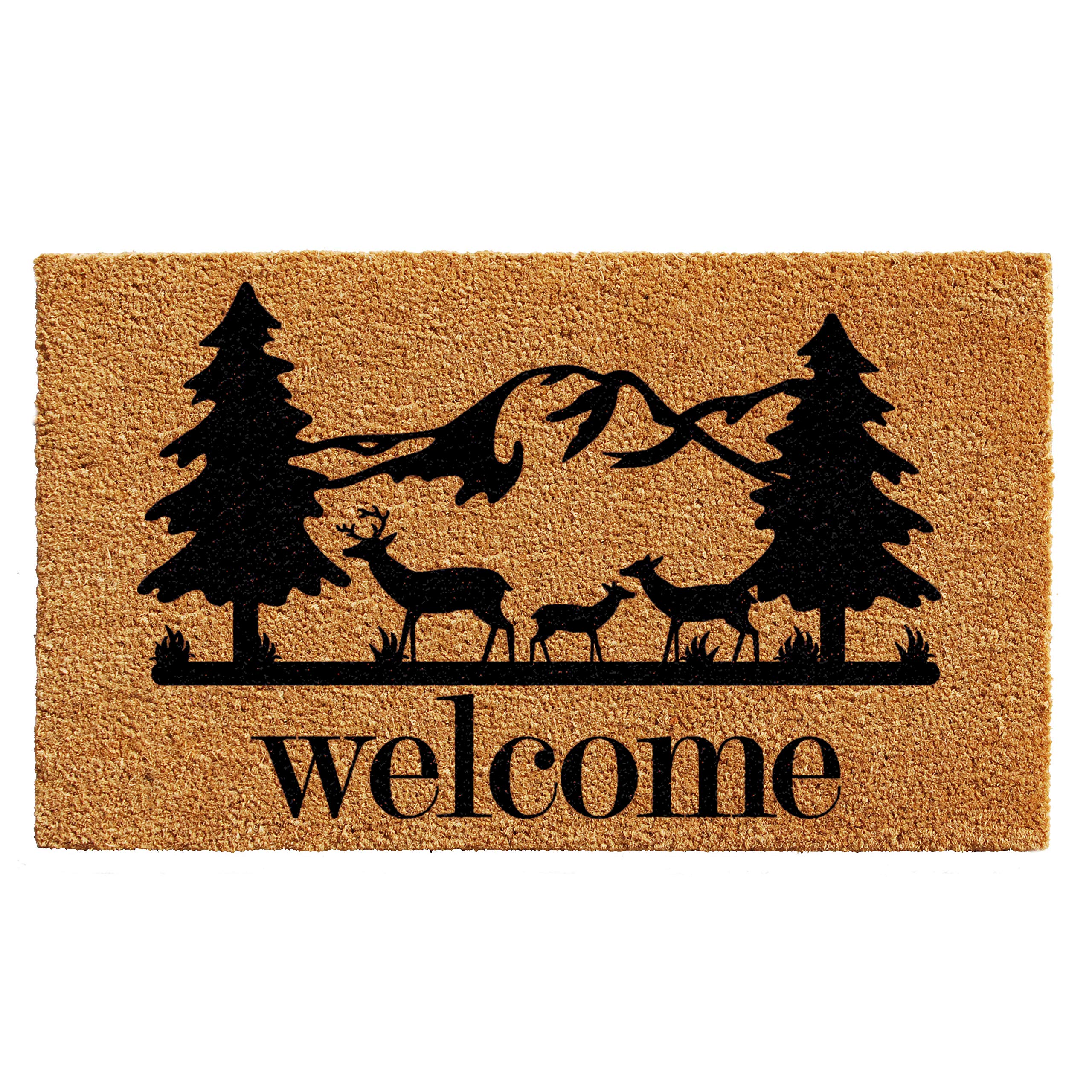 Calloway Mills 102461729 Rocky Mountain Welcome Doormat 17" x 29"