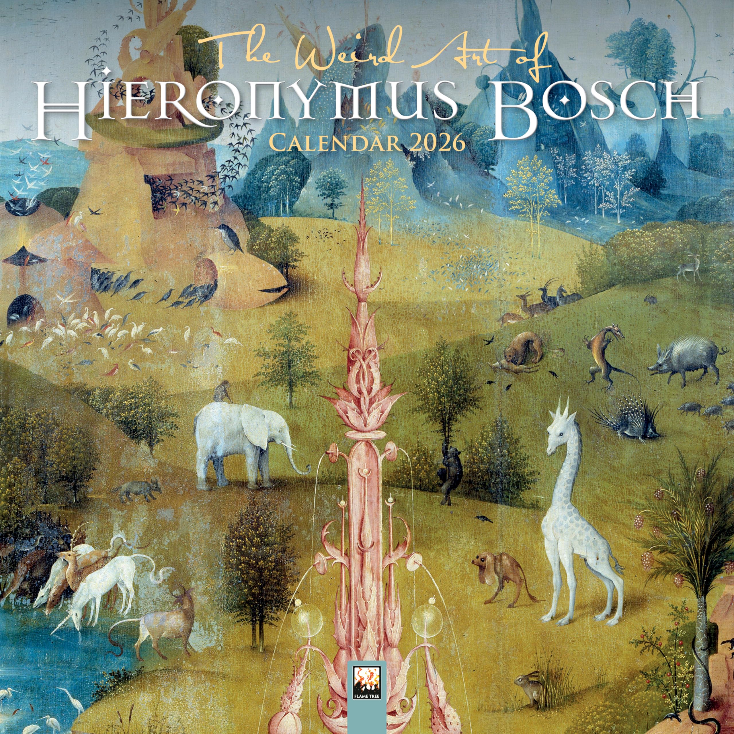 The Weird Art of Hieronymus Bosch Wall Calendar 2026 Art Calendar CALENDAR
