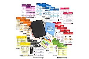 Nursing School Study Guide: Pocket Reference Cards for Nurses