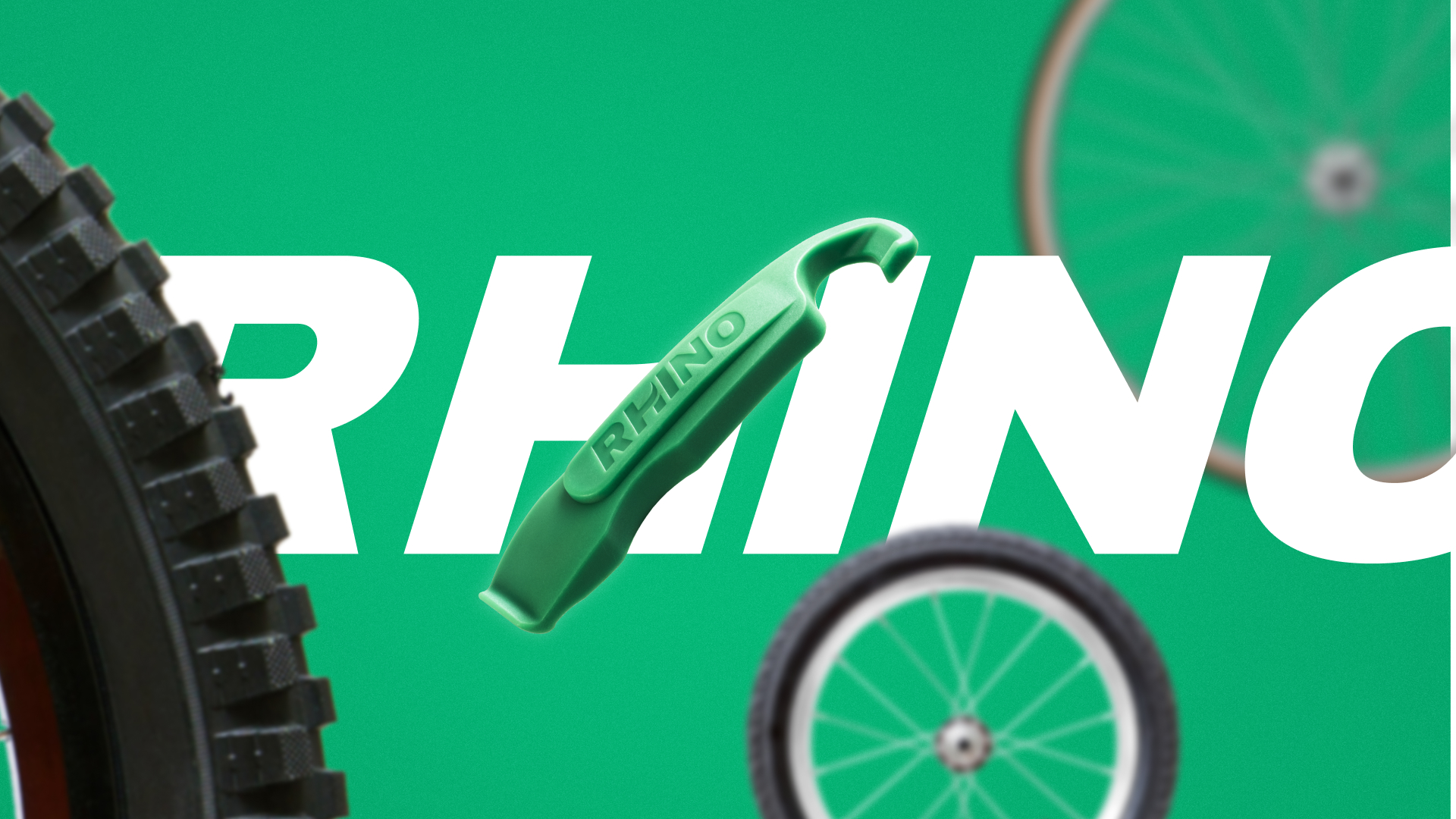 MOOVMOOV Rhino Reifenheber - Doppelendwerkzeug Für Fahrrad & MTB, 4er Set