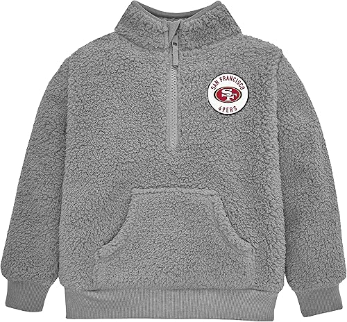 Gerber Sudadera con cuello alto falso de sherpa del equipo NFL para bebé