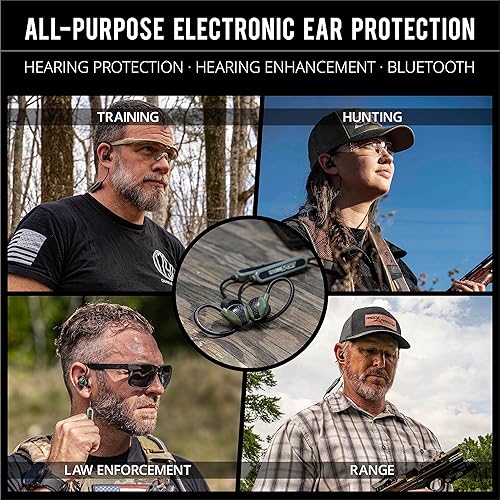 Miniatura 7 de ISOtunes Sport ADVANCE BT - Auriculares de disparo protección auditiva táctica Bluetooth