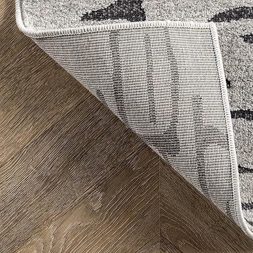 Miniatura 8 de nuLOOM Maude - Alfombra abstracta contemporánea, 5 x 7, marfil