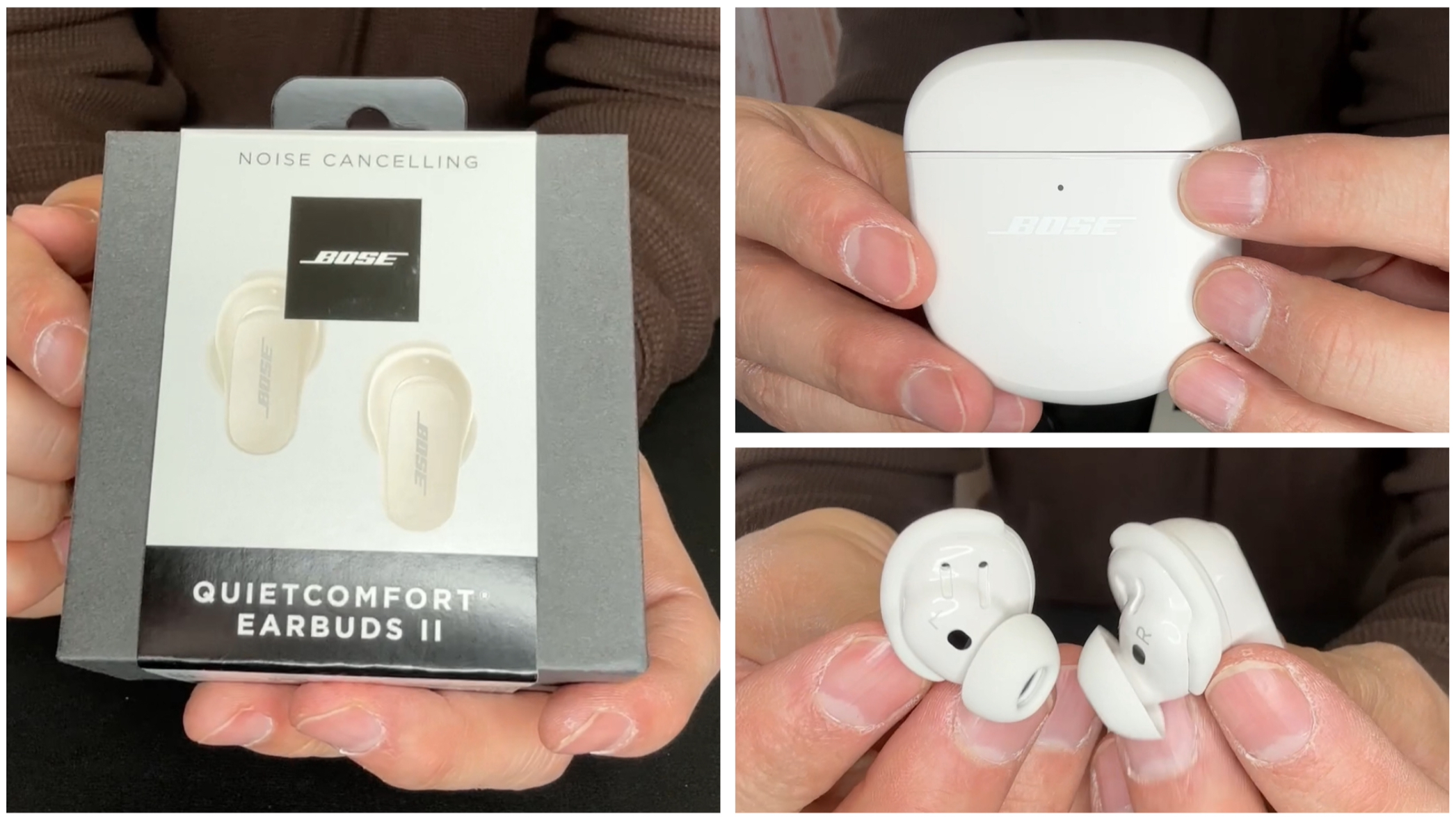 Watch Bose QuietComfort Earbuds II Noise Canceling Unboxing on