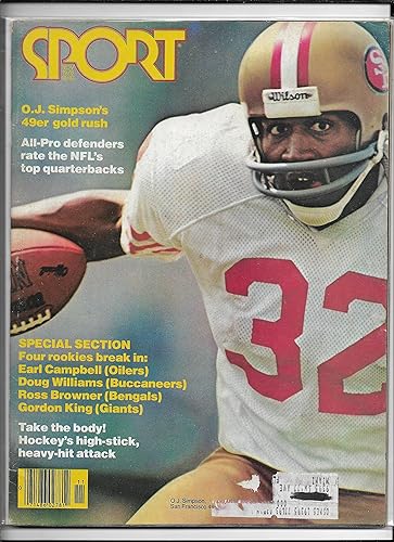 November 1978 Sport Magazine San Francisco 49ers OJ Simpson On Cover