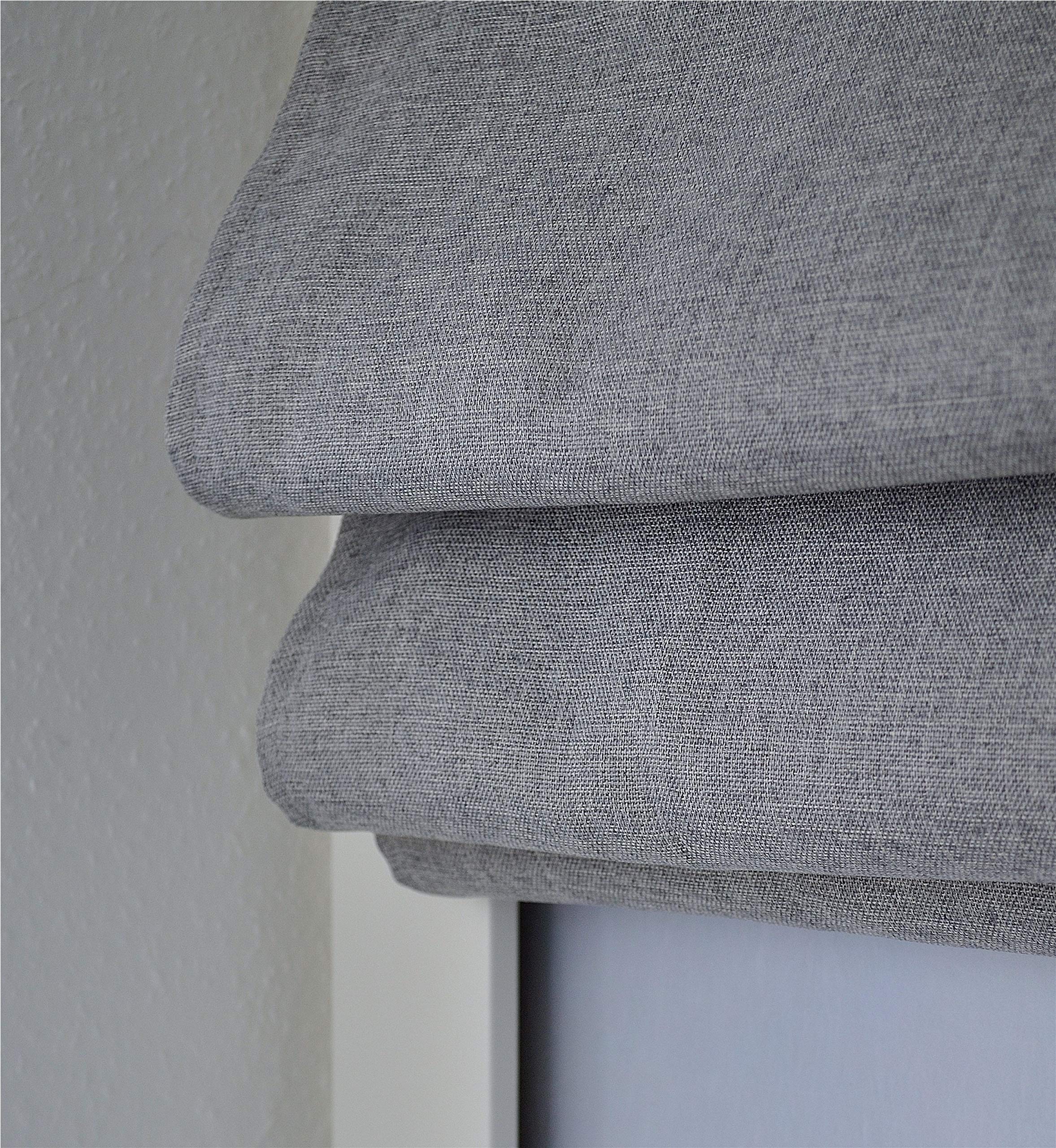Store Bateau Dimout Blackout oeilets sans perçage Gris 100 x130 cm