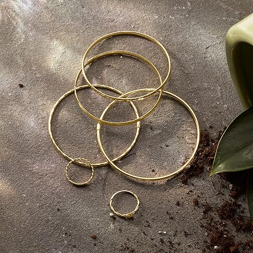 Vista 3 de Pulsera de oro amarillo italiano de 10 quilates Canaria