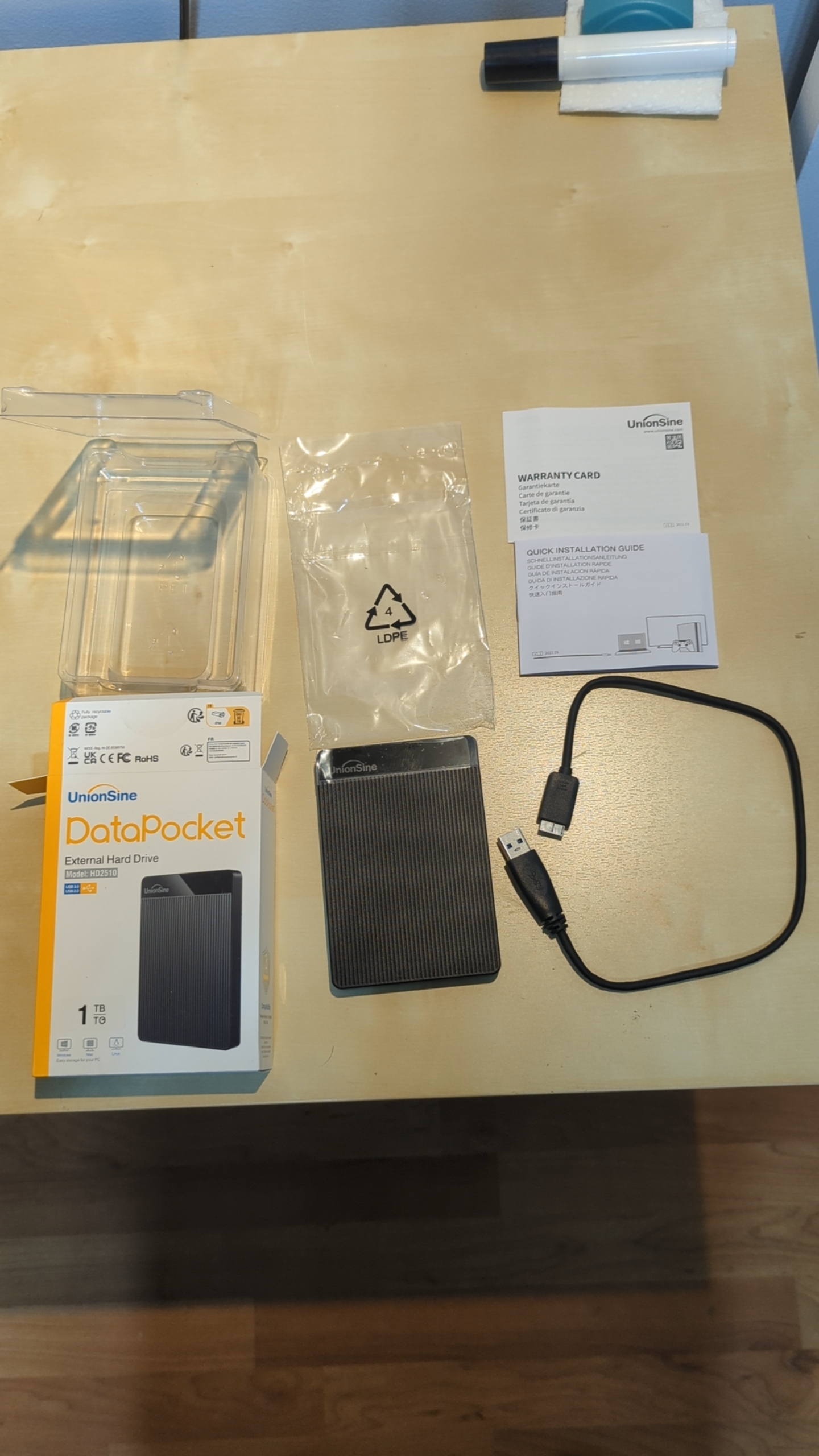 Watch UnionSine Data Pocket External Hard drive. 1TB on Amazon Live