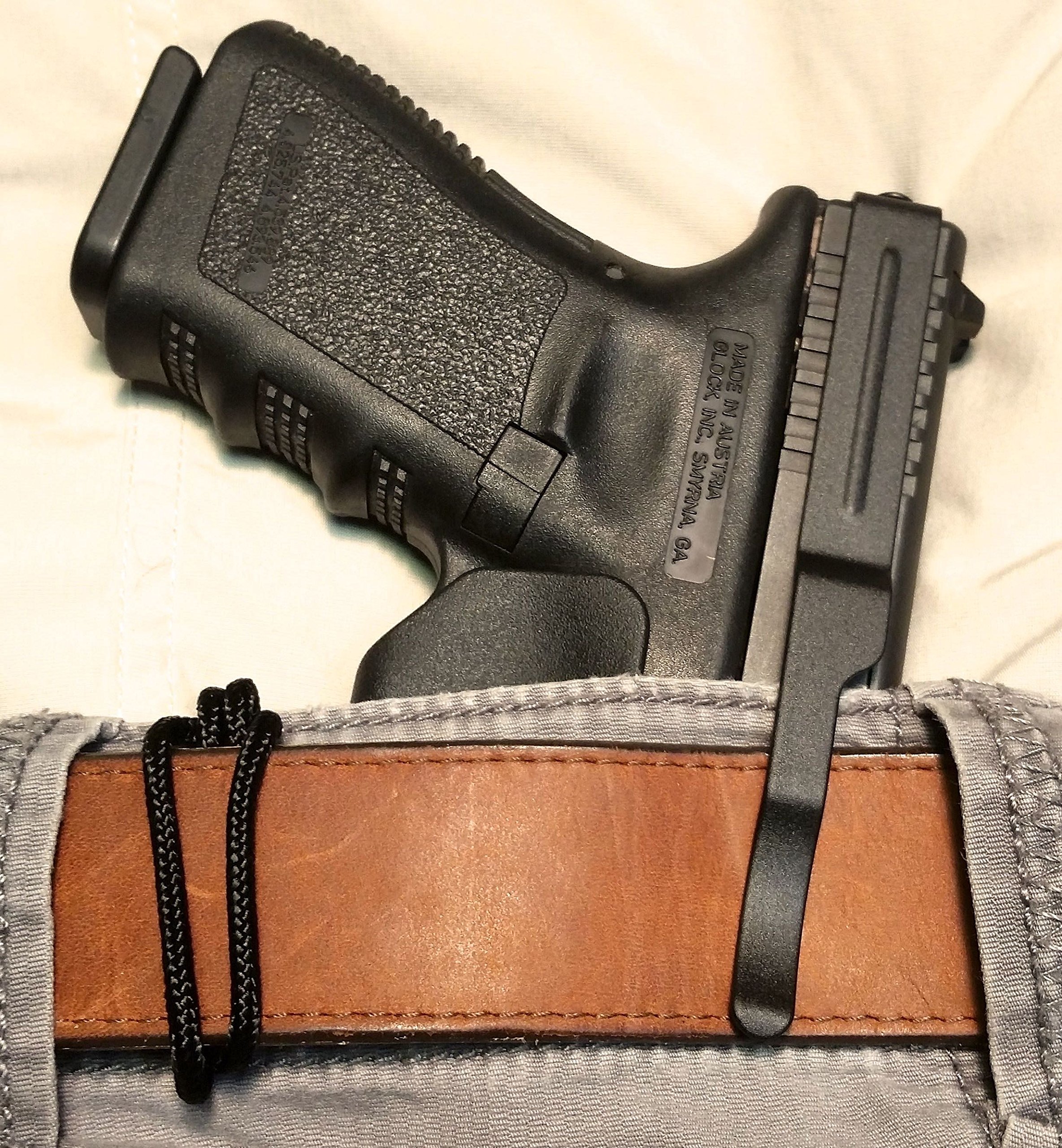 ClipDraw Gun Belt Clip and Trigger Sheath Trigger Guard Bundle for