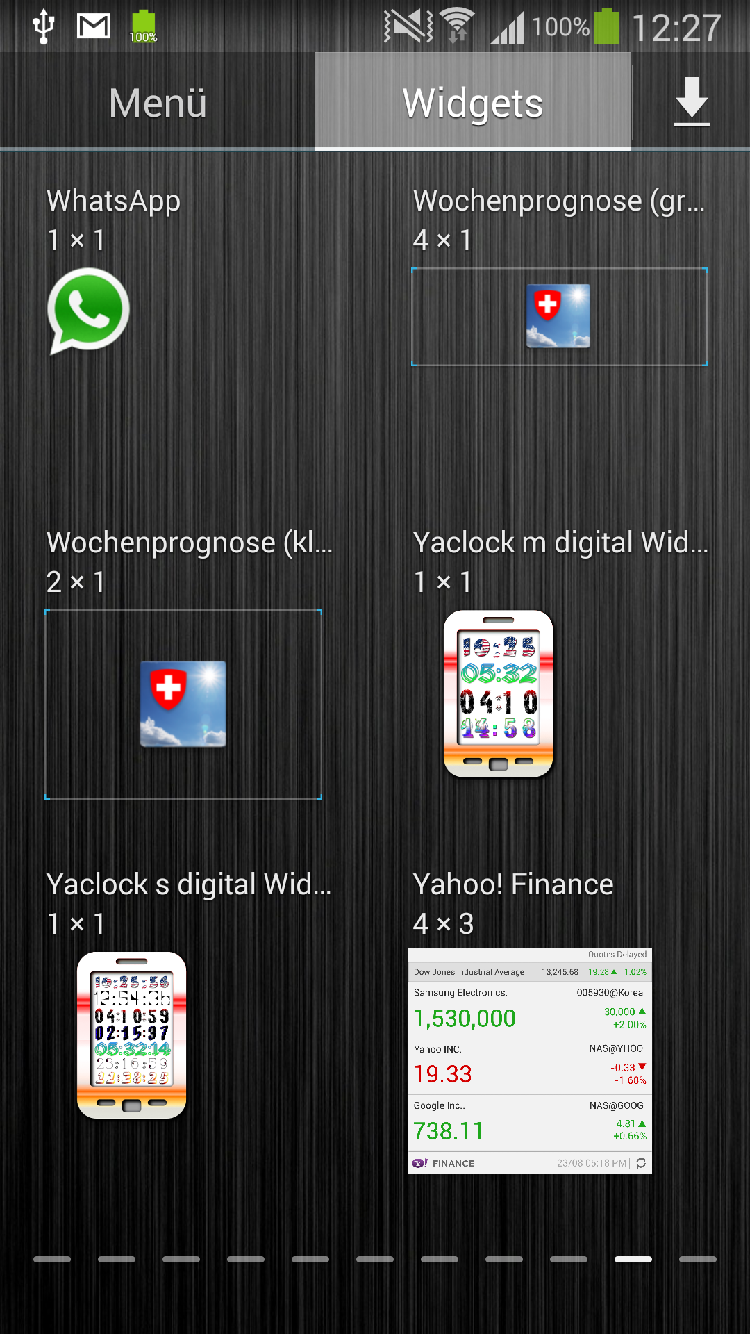 Yaclock digital clock Widget - App on Amazon Appstore