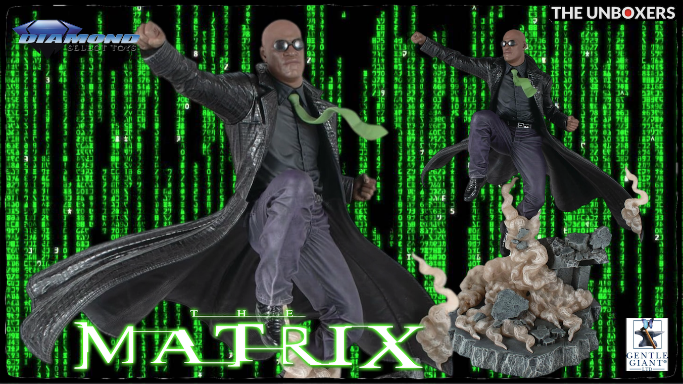 Watch The Matrix Gallery Morpheus Deluxe PVC Statue by Diamond