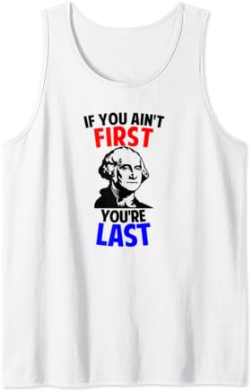 Presidents Day America Clothes: Tank Tops Featuring George Washington