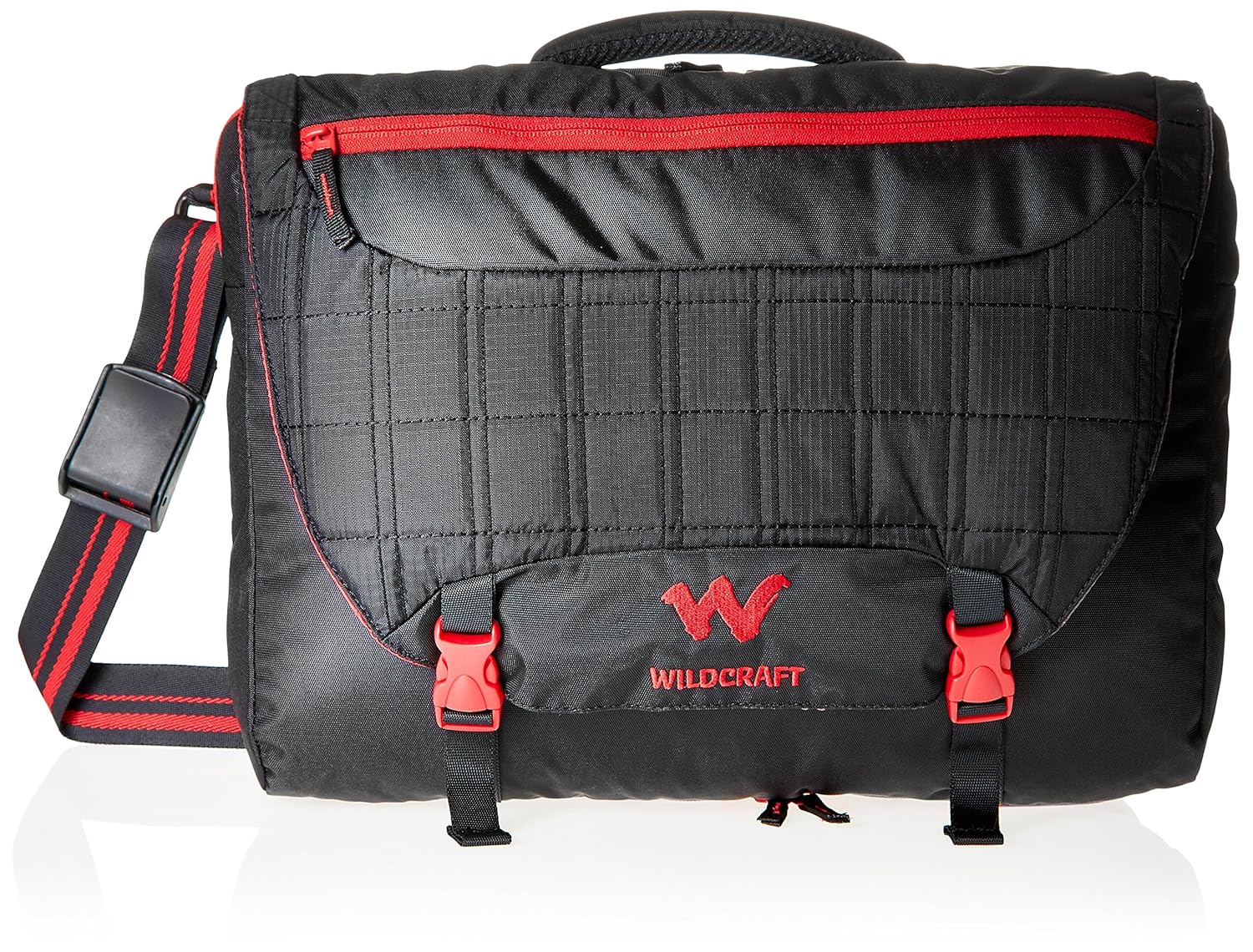 Wildcraft Polyester Black Messenger Bag (8903338081494) Amazon.in