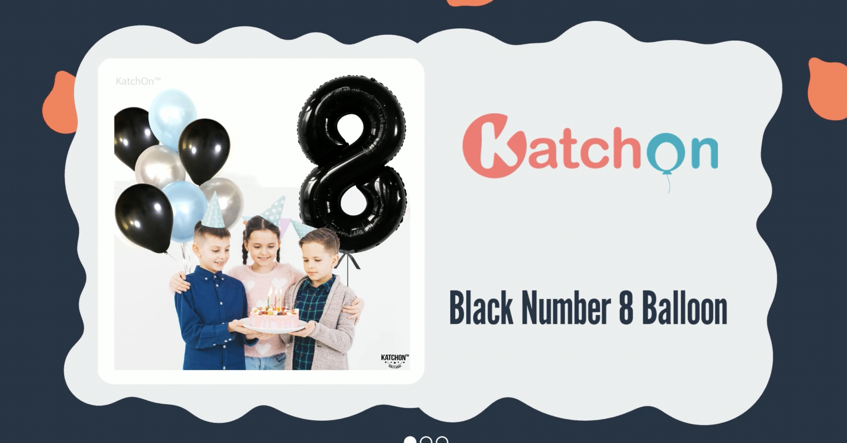 Amazon.com: KatchOn, Giant Black 8 Number Balloon - 40 Inch