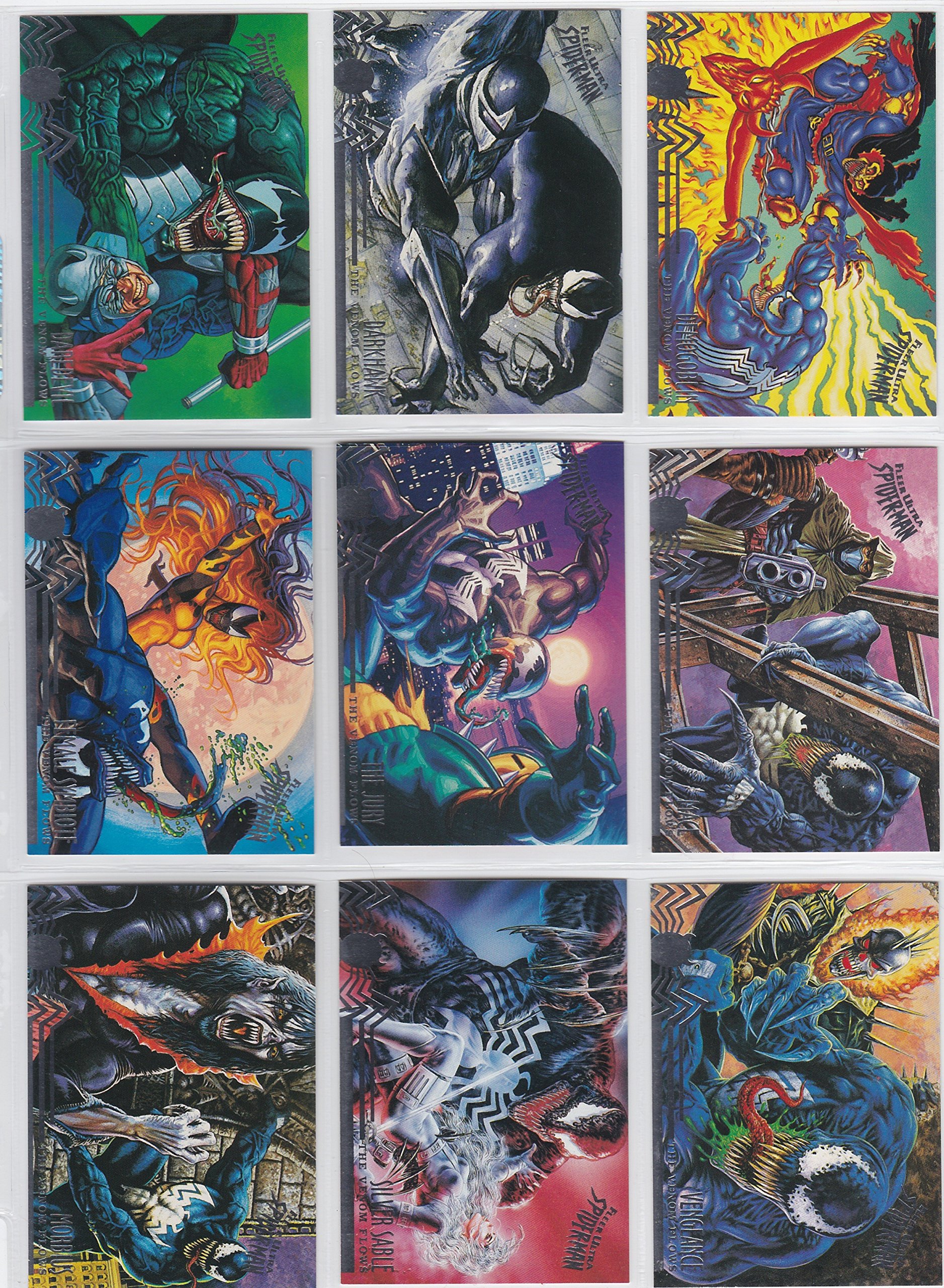 Amazon.com: 1995 Fleer Ultra Spider-Man Base Set of 150 Cards NM/M