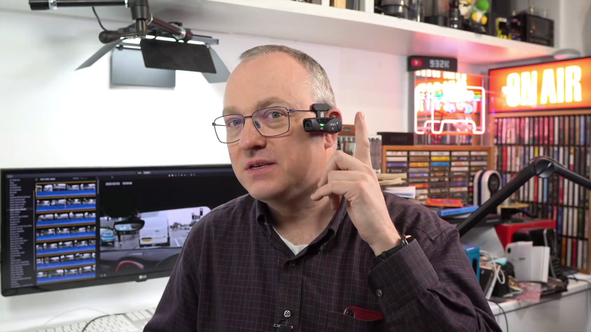 ORDRO EP6 4K Camcorder Freisprech-Videokamera Tragbare FPV-Videokamera Full HD 1080P 60FPS WiFi Vlog-Kamerarecorder mit… – Bild 8