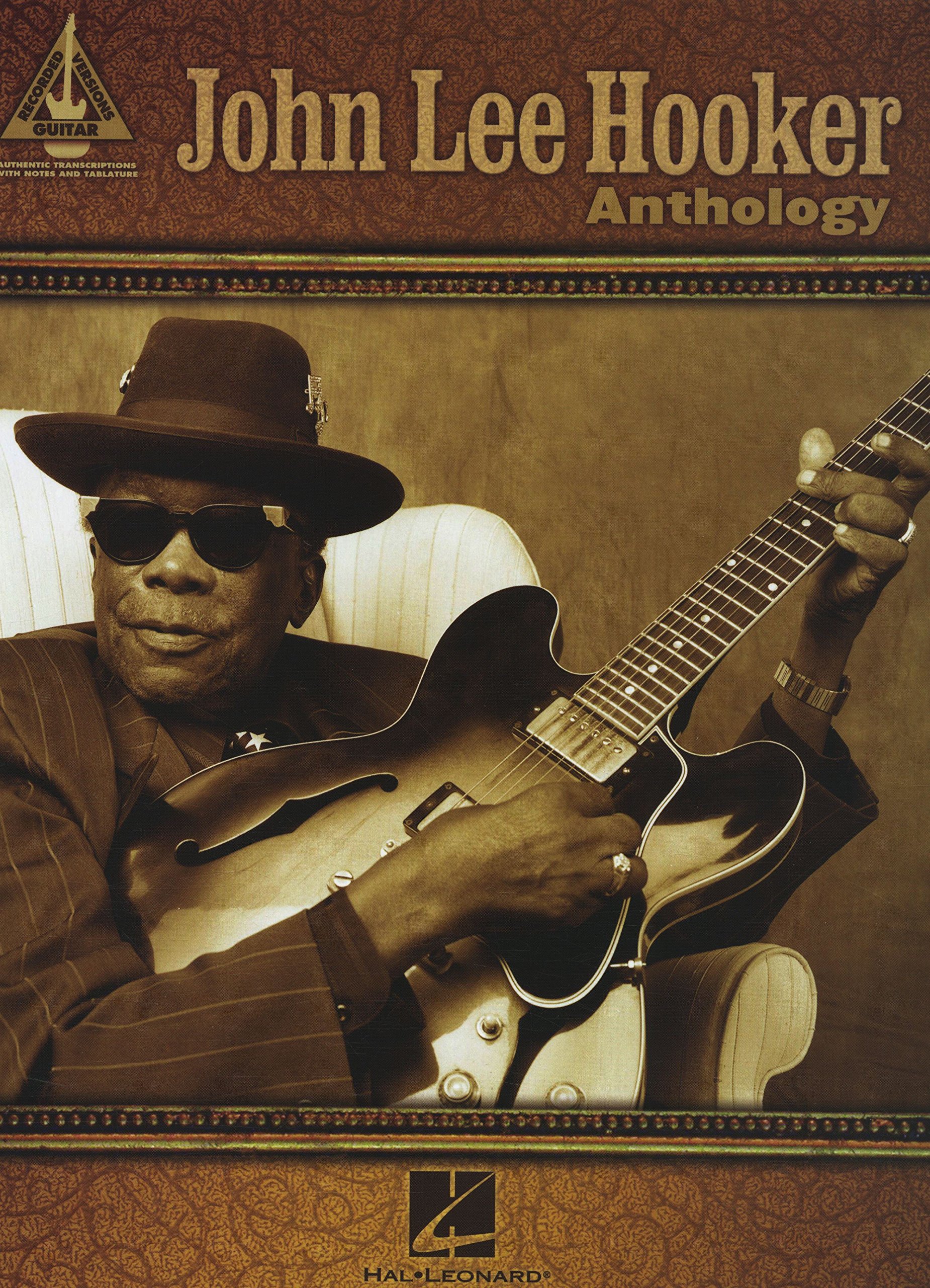 John Lee Hooker Anthology livre de partitions de blues pour vos soirées guitare