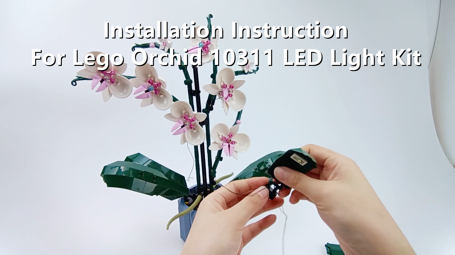 れいページ Watch Installation Instruction for Lego Orchid 10311 Light Kit on