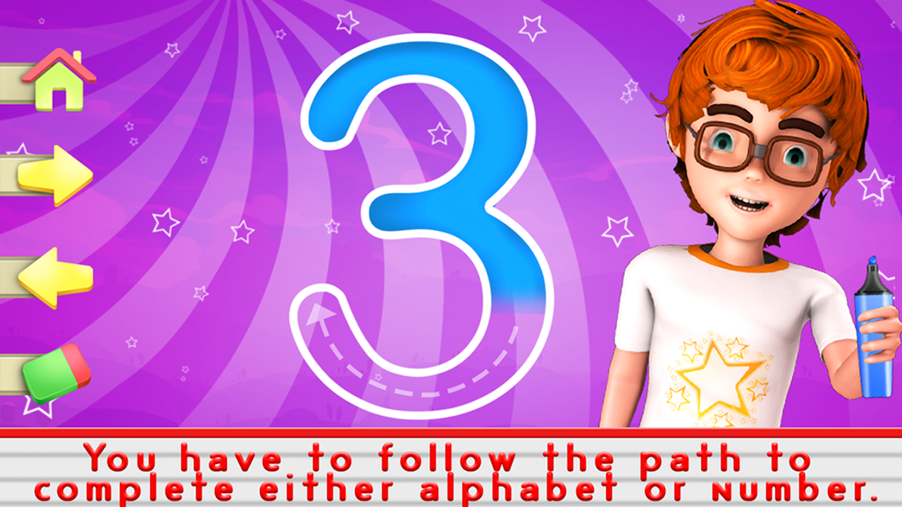 Preschool Write Letter ABC 123 - App on Amazon Appstore