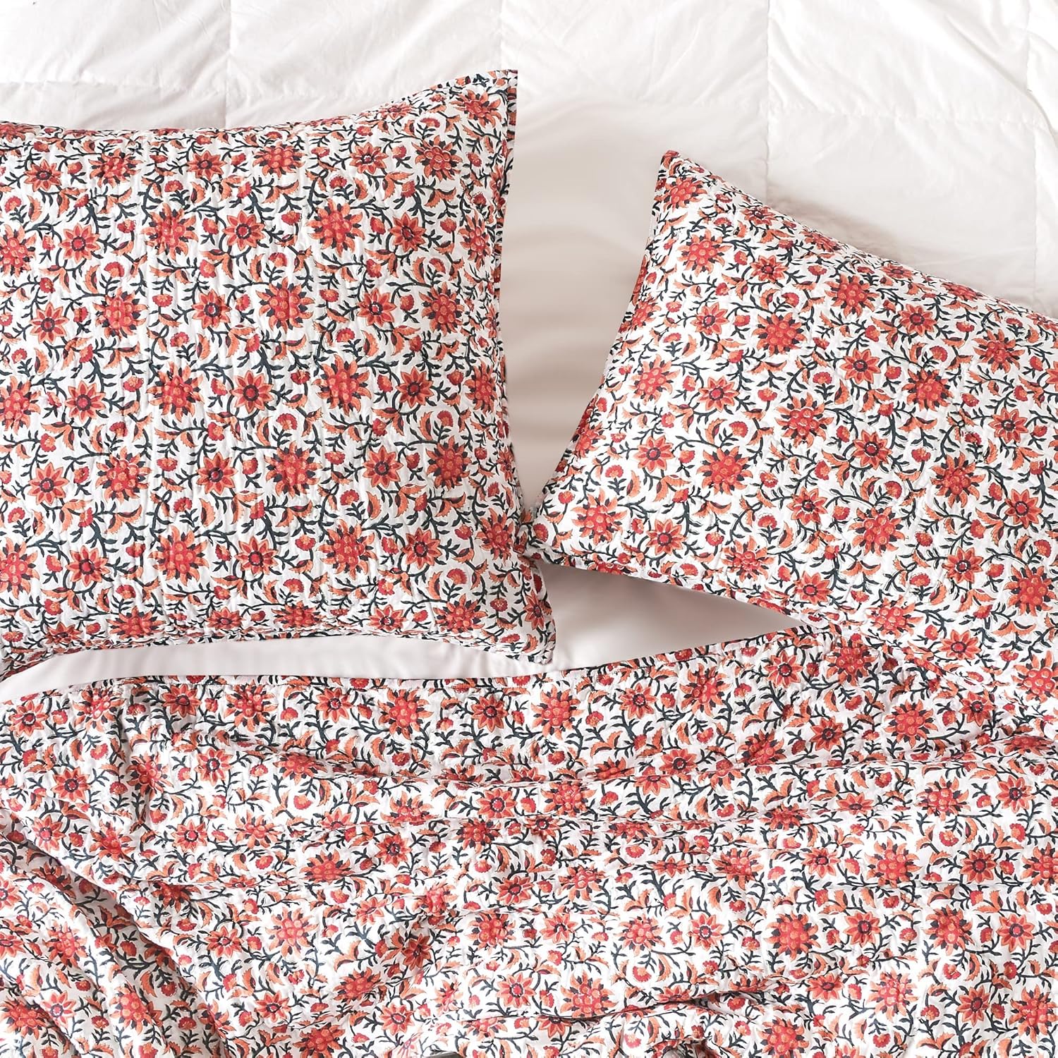 carol & frank Colley King Quilt King Orange