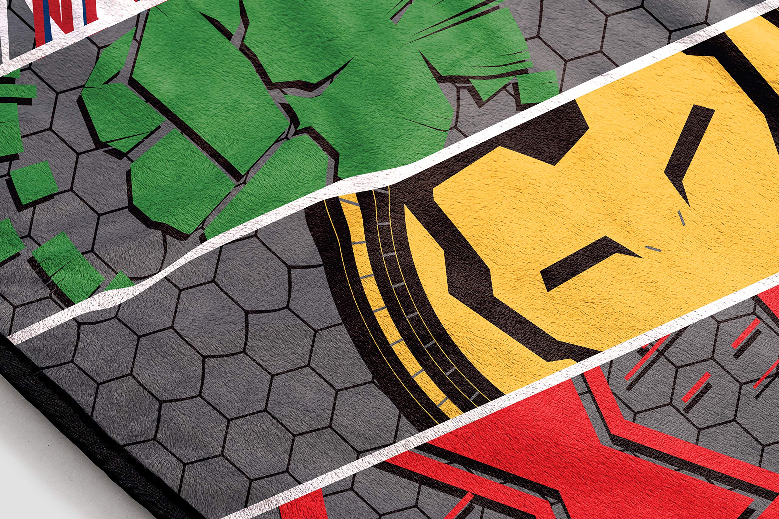 Marvel Avengers Überwurfdecke Für Kinder – 116,8 X 152,4 Cm, Superweiches Fleece Mit Captain America & Co.