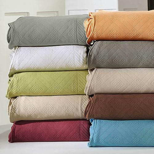 Miniatura 6 de SUPERIOR - Juego de sabanas, 100% algodón traste geométrico festoneado