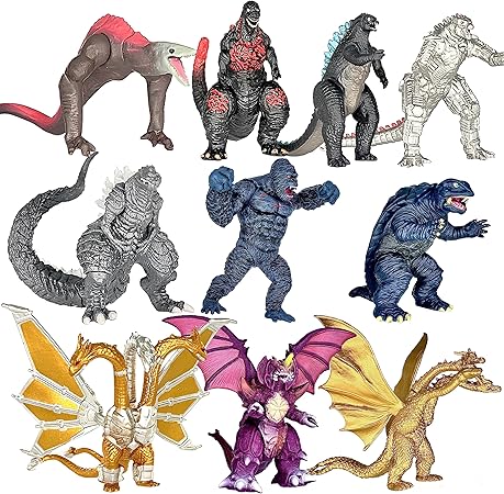 Ne pas manquer ce mardi : Epic Games Store propose 2 jeux gratuits 6 A1z+WjKdV+L. AC SY450 TwCare Set of 10 Godzilla vs Kong Dinosaur Dragon Toys Movable Joint Action Figures, King of The Monsters Shin Ultima Gamera Mecha MechaGodzilla Ghidorah Skull Crawler Destoroyah Cake Toppers Pack