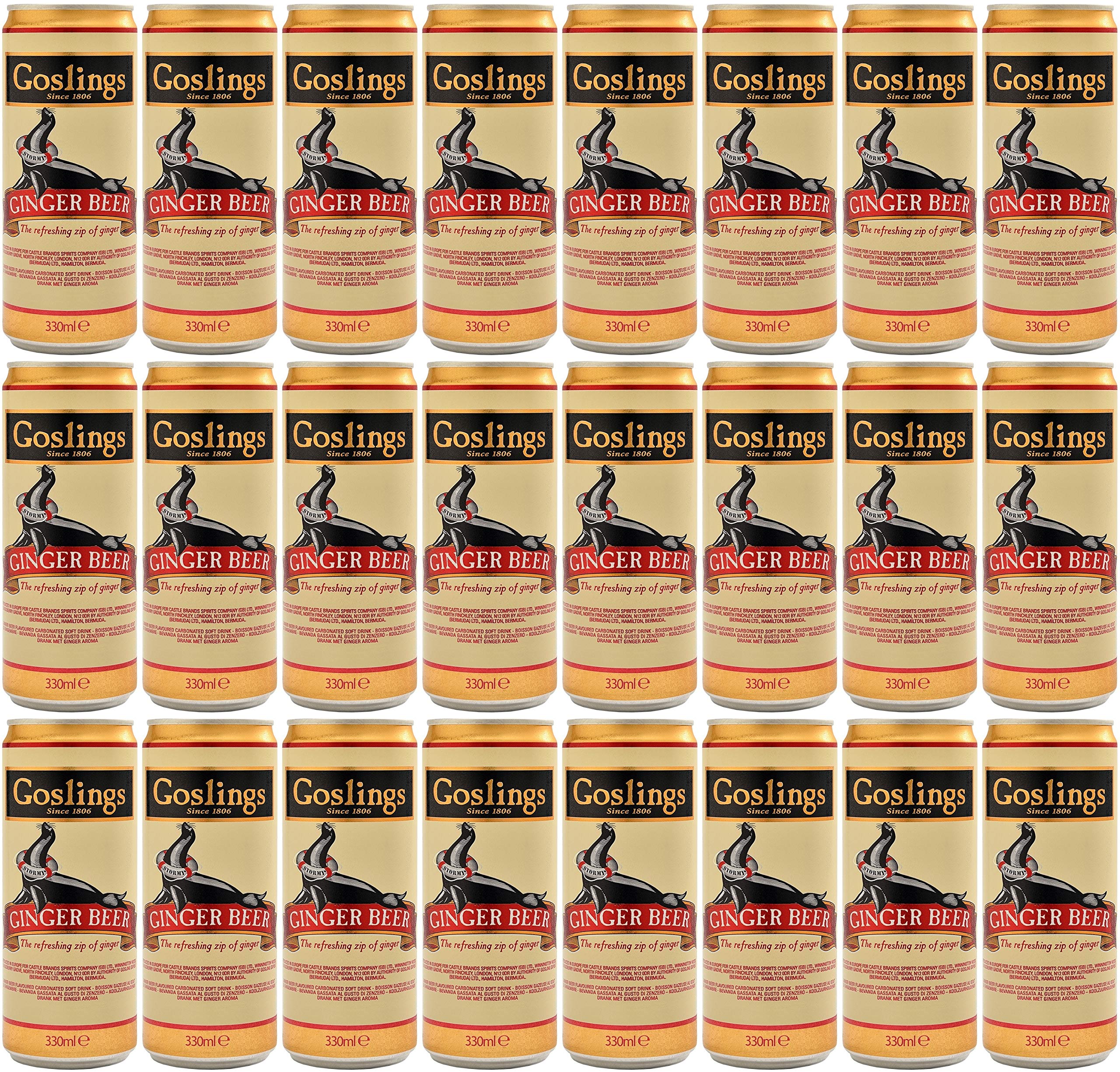Goslings Ginger Beer 24 x 330ml (Case of 24)