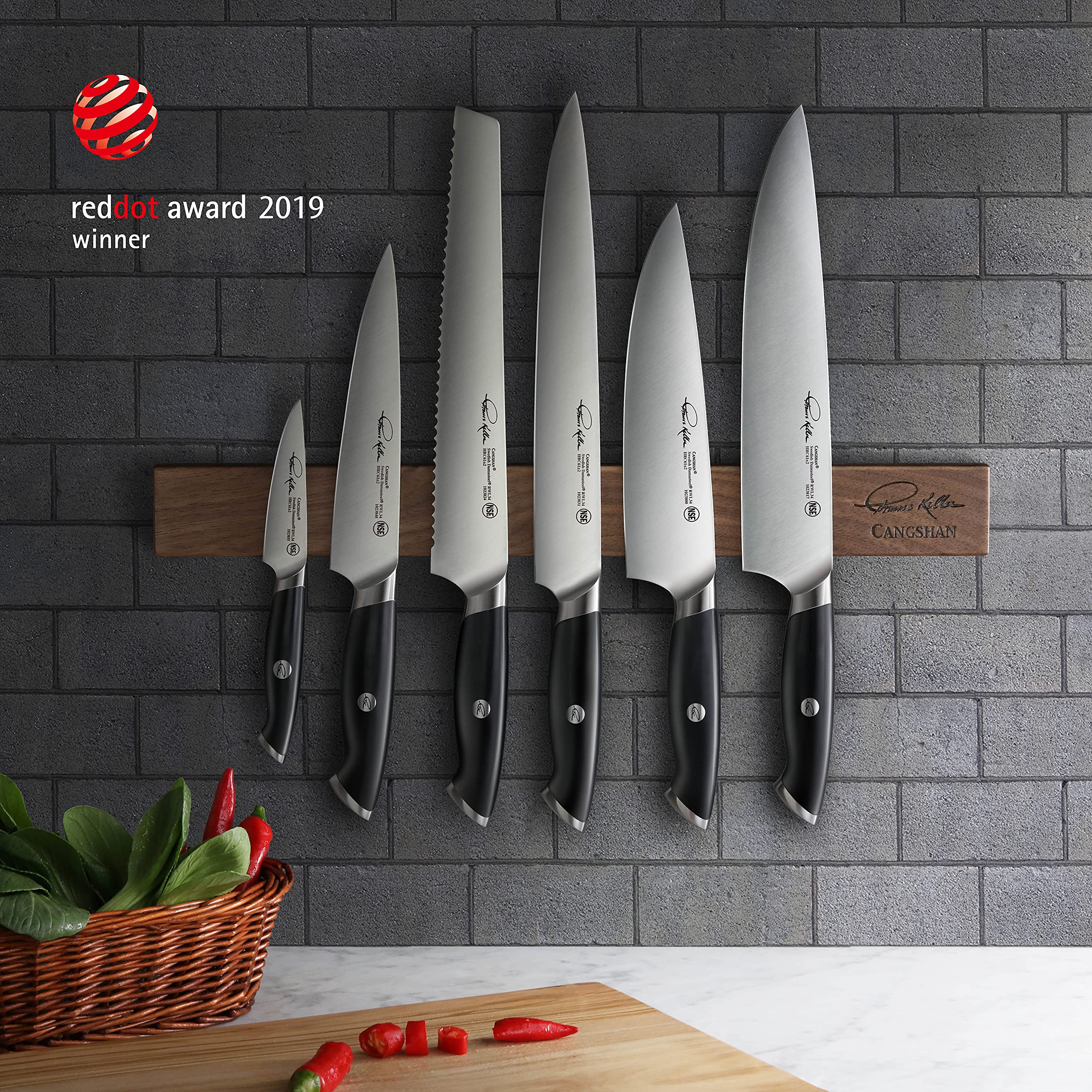 Amazon.com: Cangshan 1023787 Thomas Keller Signature Collection 7