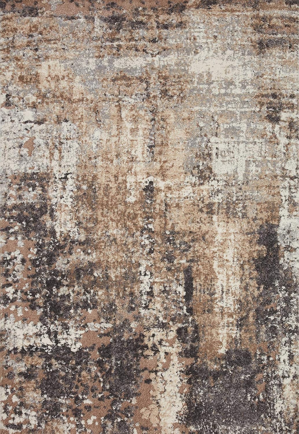Loloi Theory Collection THY-08 Charcoal/Grey, Transitional Area Rug, 9'-6" x 13'