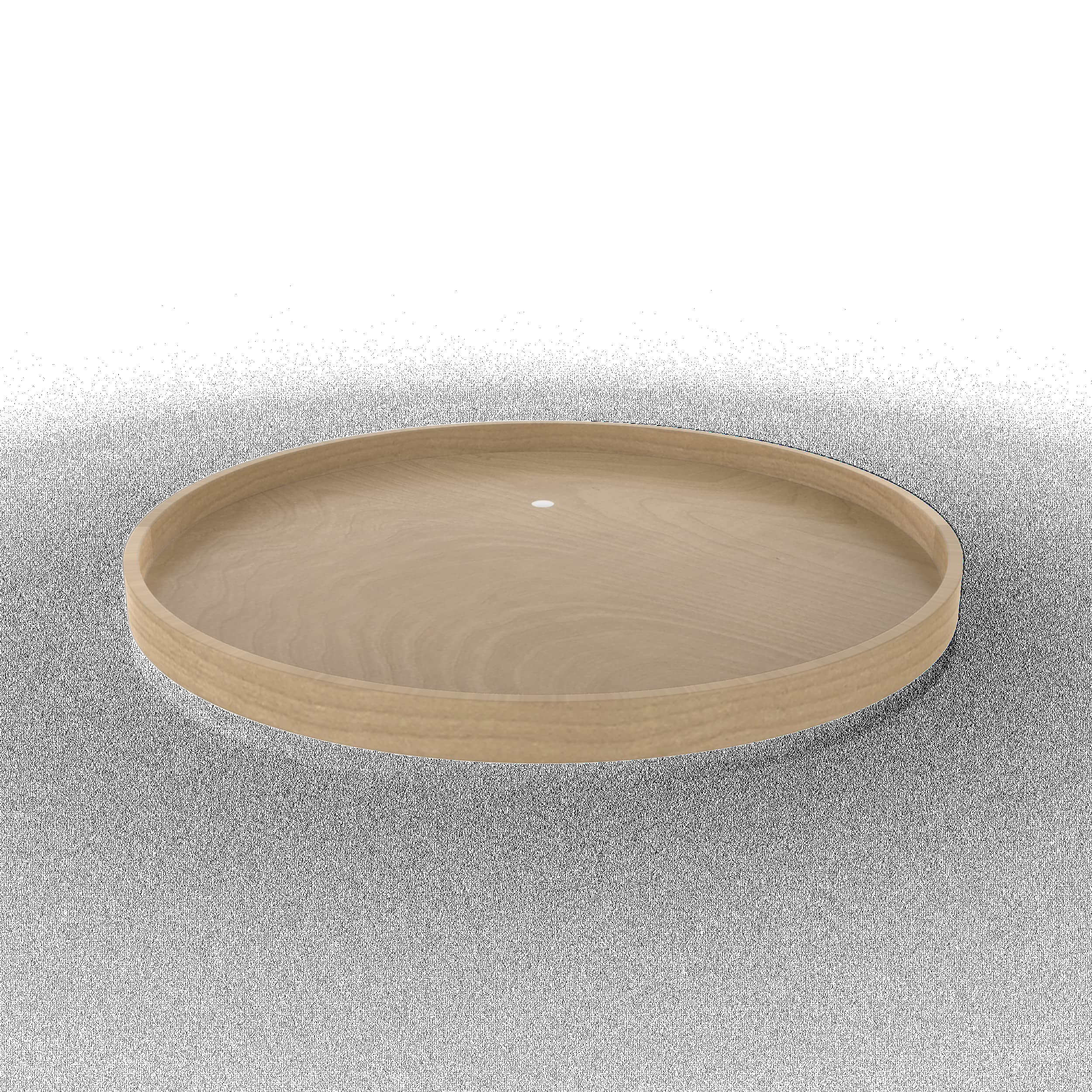 Rev-A-Shelf 32 in Banded Wood Full Circle Lazy Susan w/Steel Bearing, Standard, Natural