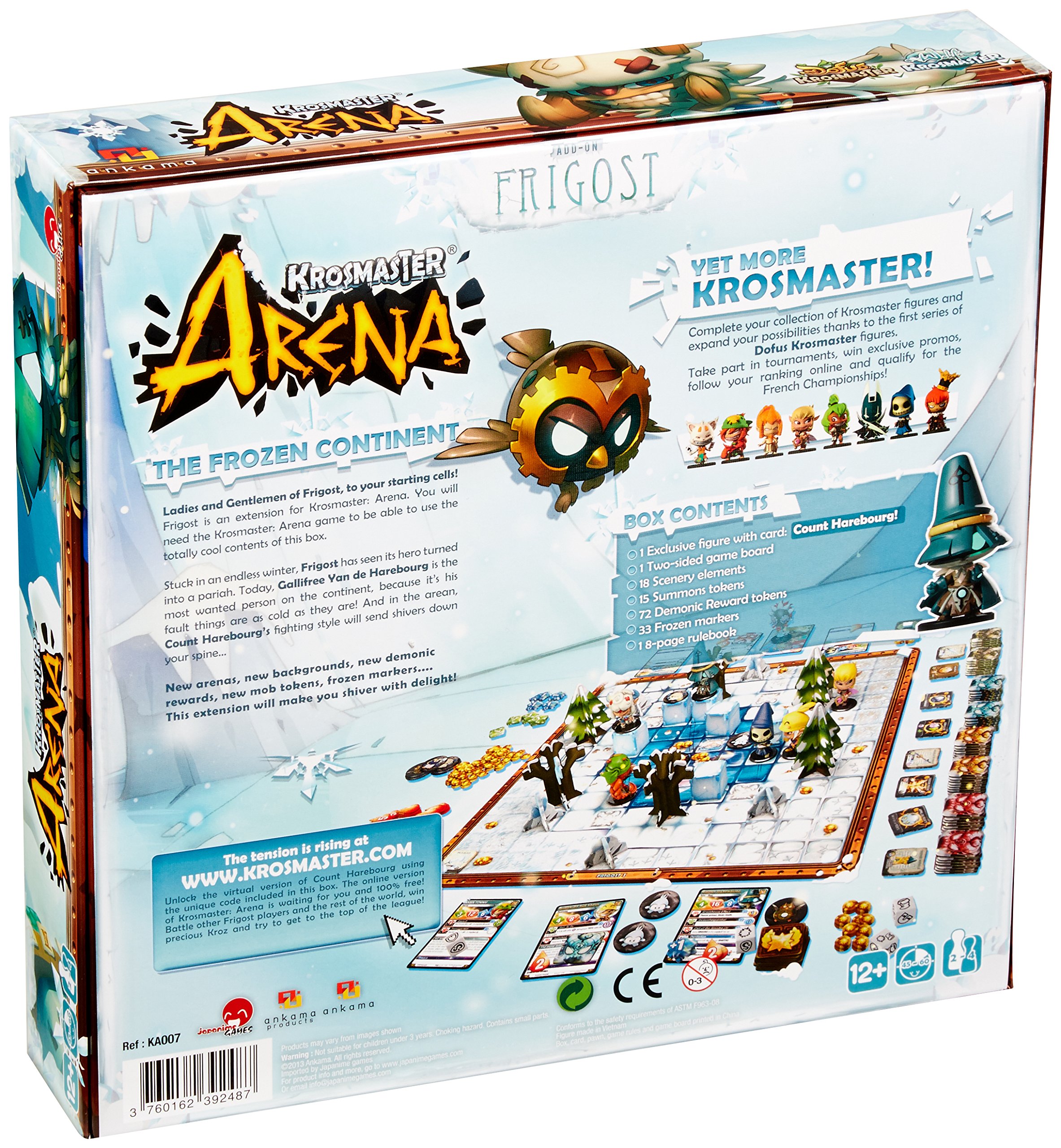 Set De Figurines Krosmaster Arena Frigost, Ankama, Wakfu, Neuf