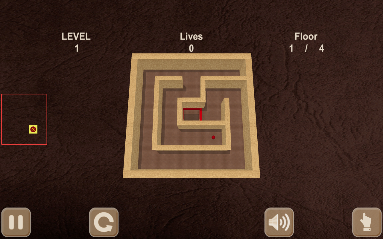 Red ball and maze. Inside View: app su Amazon Appstore
