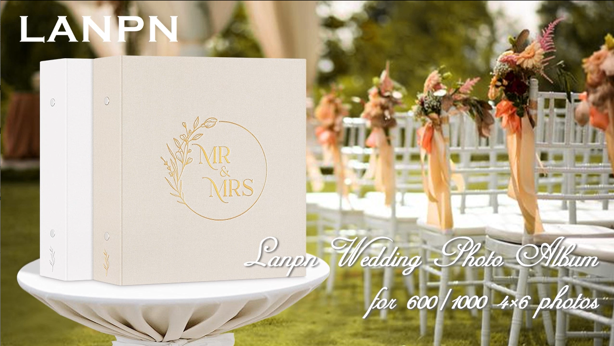 Amazon.com: Lanpn Wedding Photo Album 4x6 1000 Pockets, Extra Big