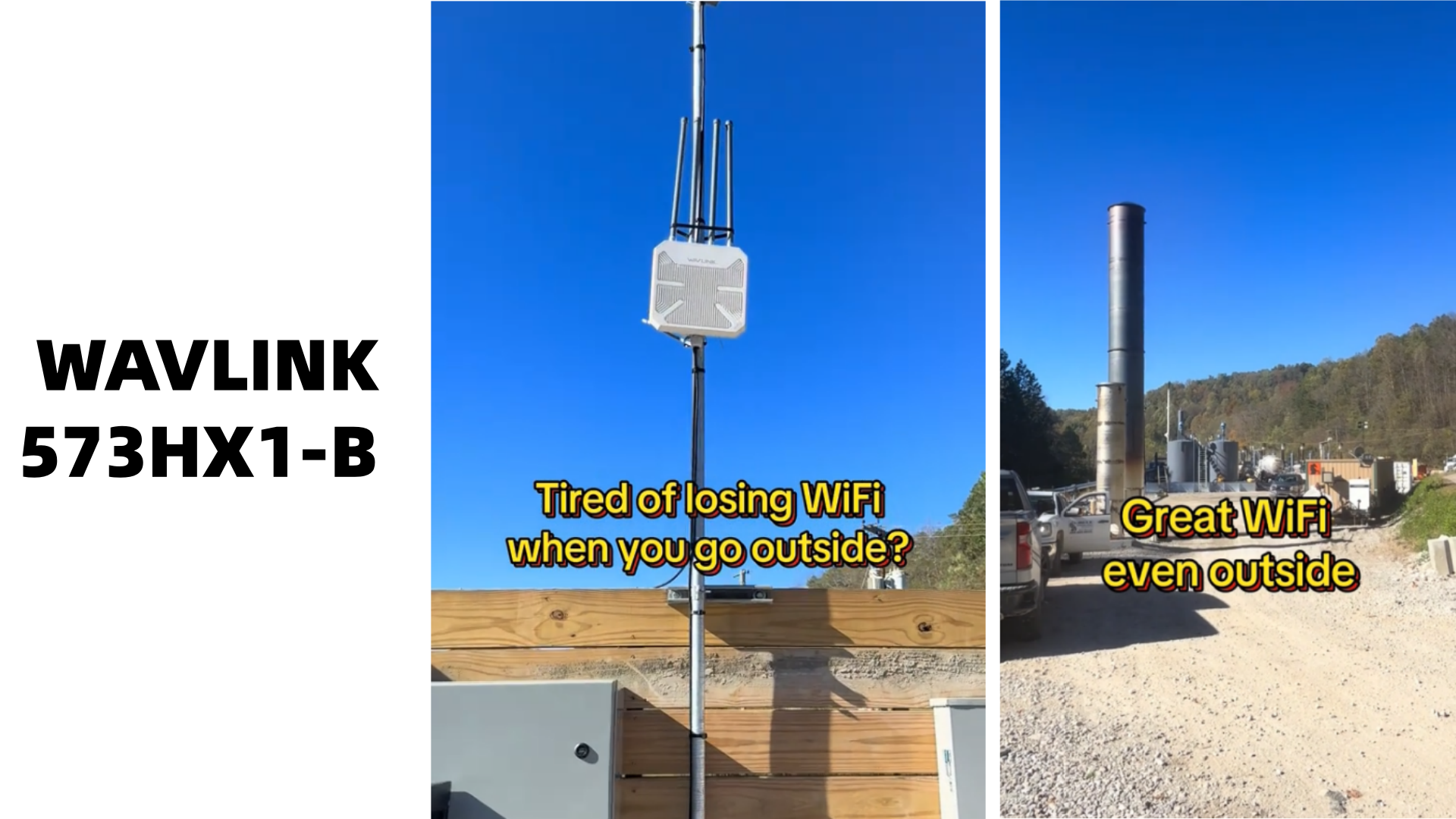 Amazon.com: WAVLINK AX1800 Outdoor WiFi Extender Long Range