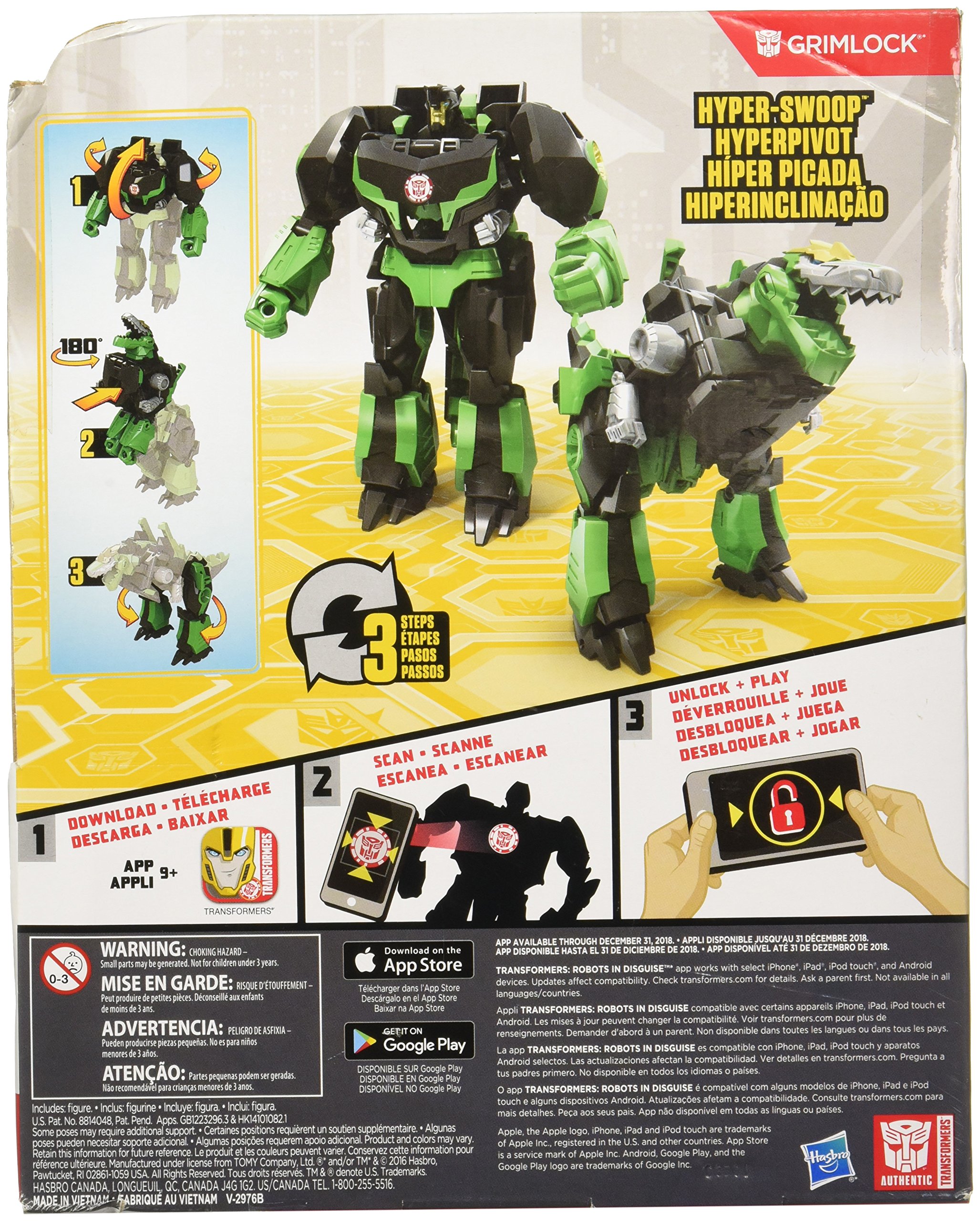 Buy Transformers Robots in Disguise Combiner Force 3-Step Changer