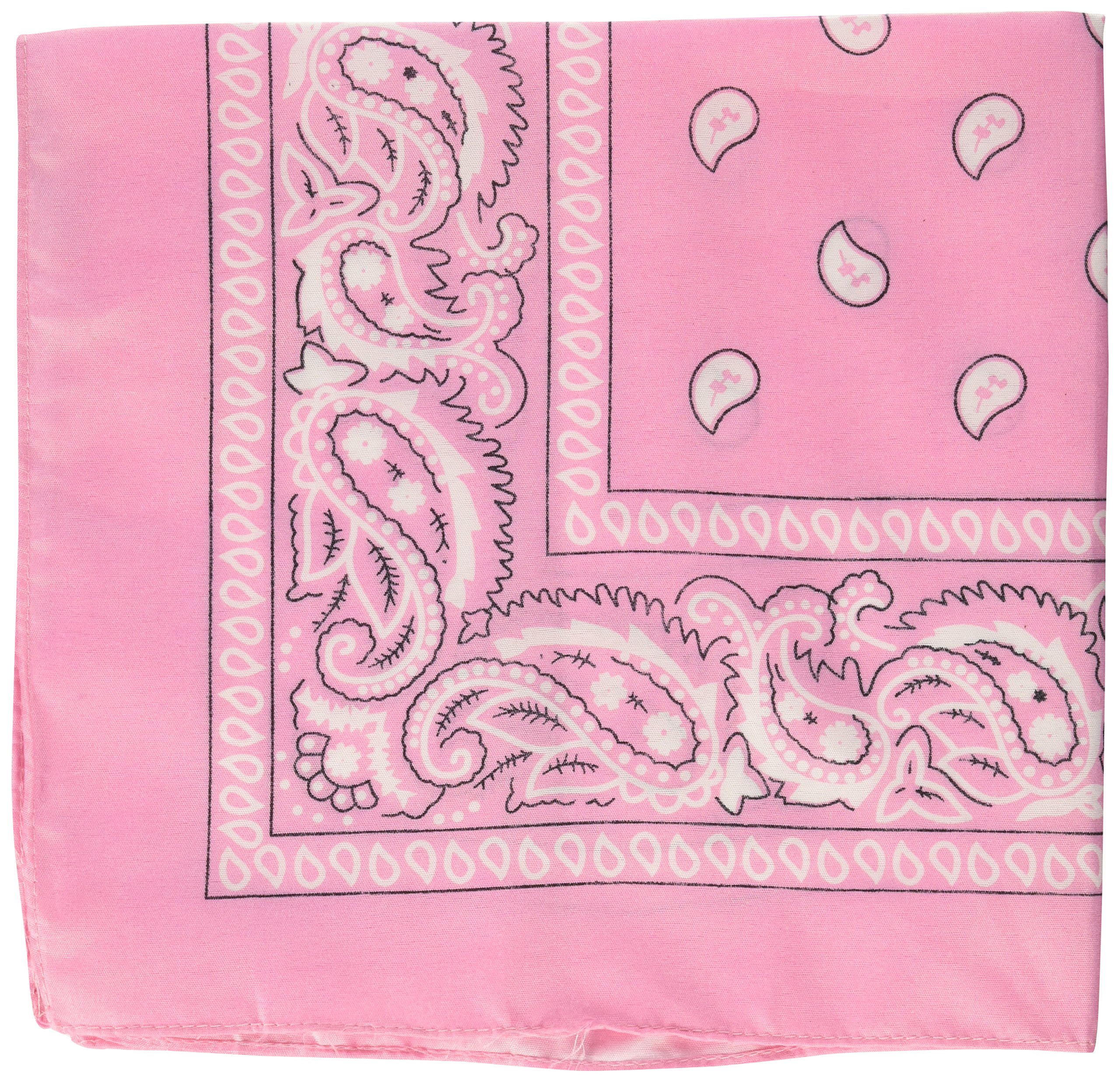 Forum Novelties 71472 Bandana, One Size, Pink, Pack of 12
