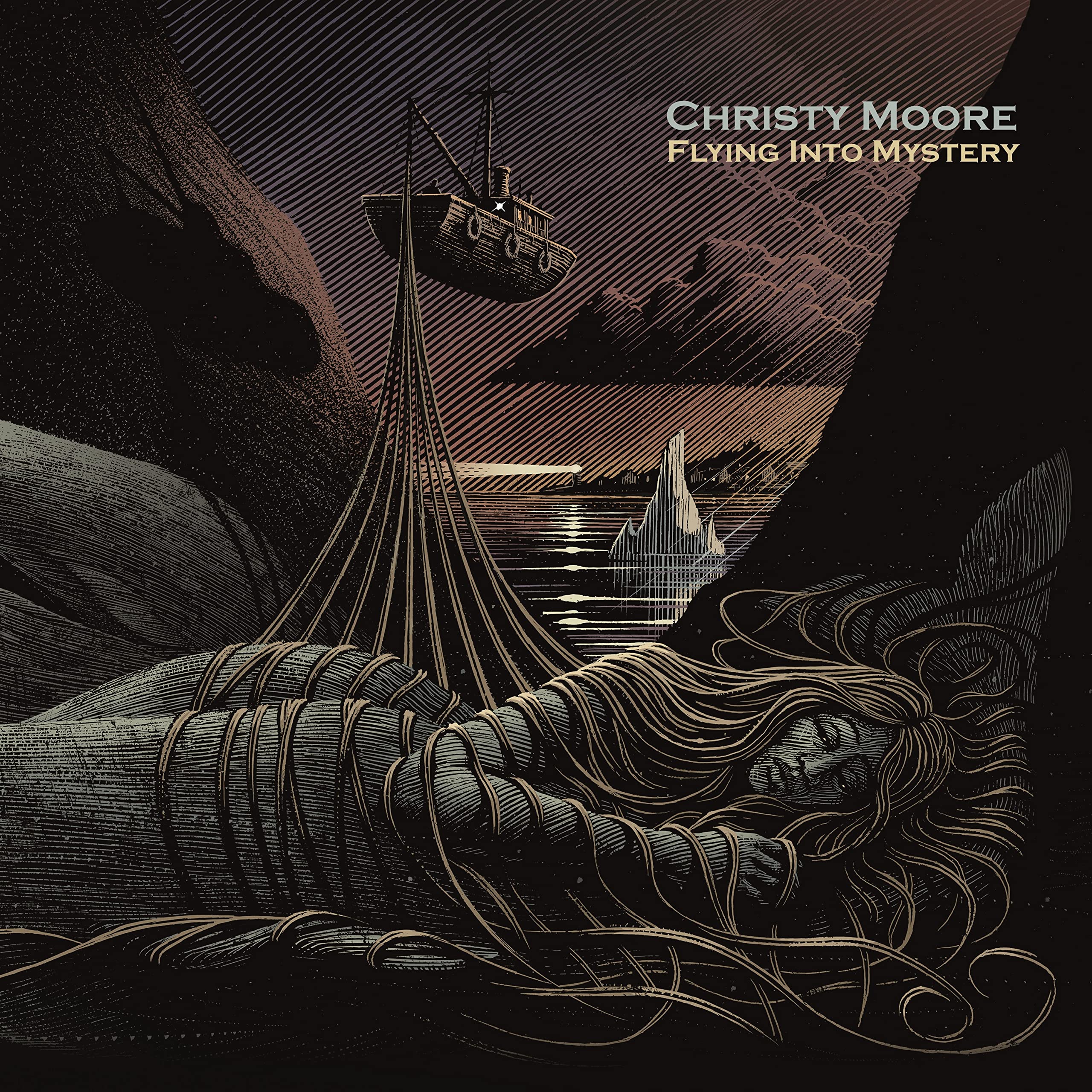 Christy Moore Flying Into Mystery LP  album vinyl record 2021 on Columbia