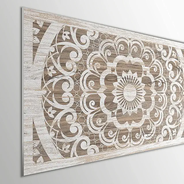 Stickers Tête de Lit Quinnipiac en PVC 5 mm - 100 x 60 cm Économique et Décoratif