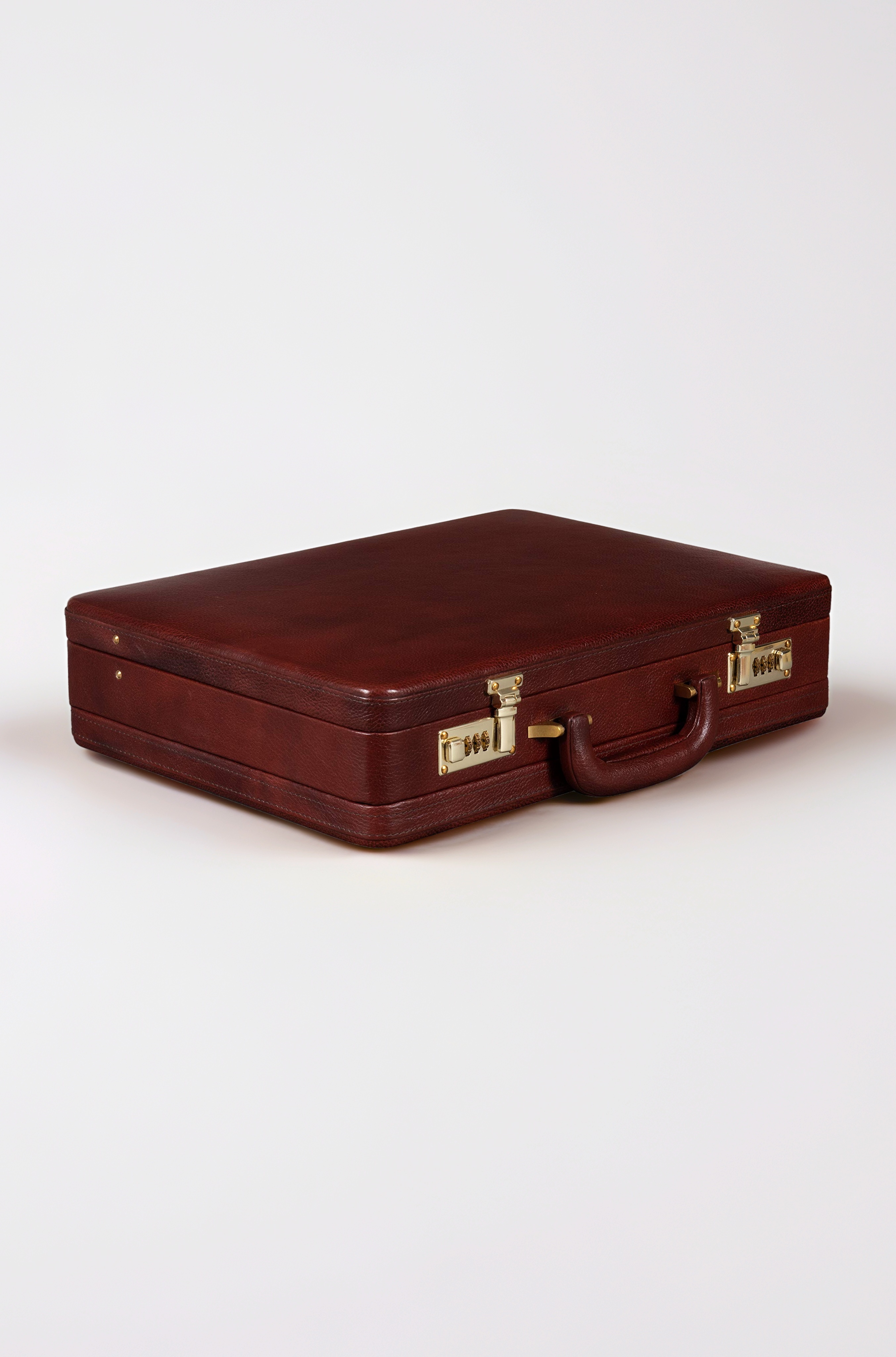 BRAND LEATHER Genuine Leather 20 L, 25 L, 30 L Briefcase For Men Use For Office|Business|Travel