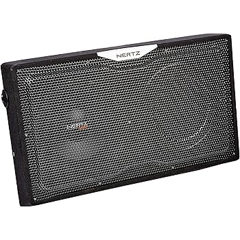 hertz woofer with amplifier for car