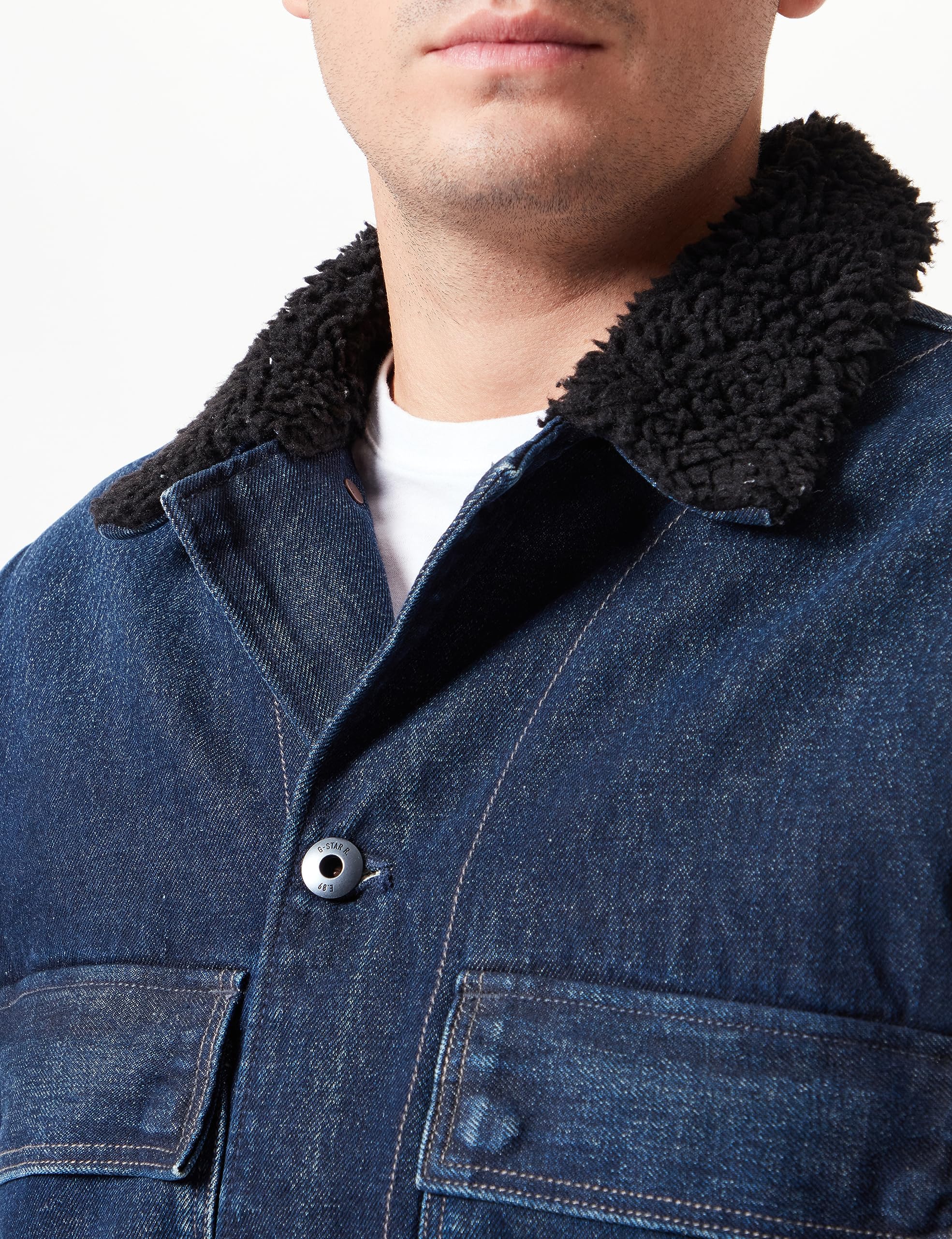 G-STAR Herren Utility Flap Pocket Sherpa Jacke Jackets