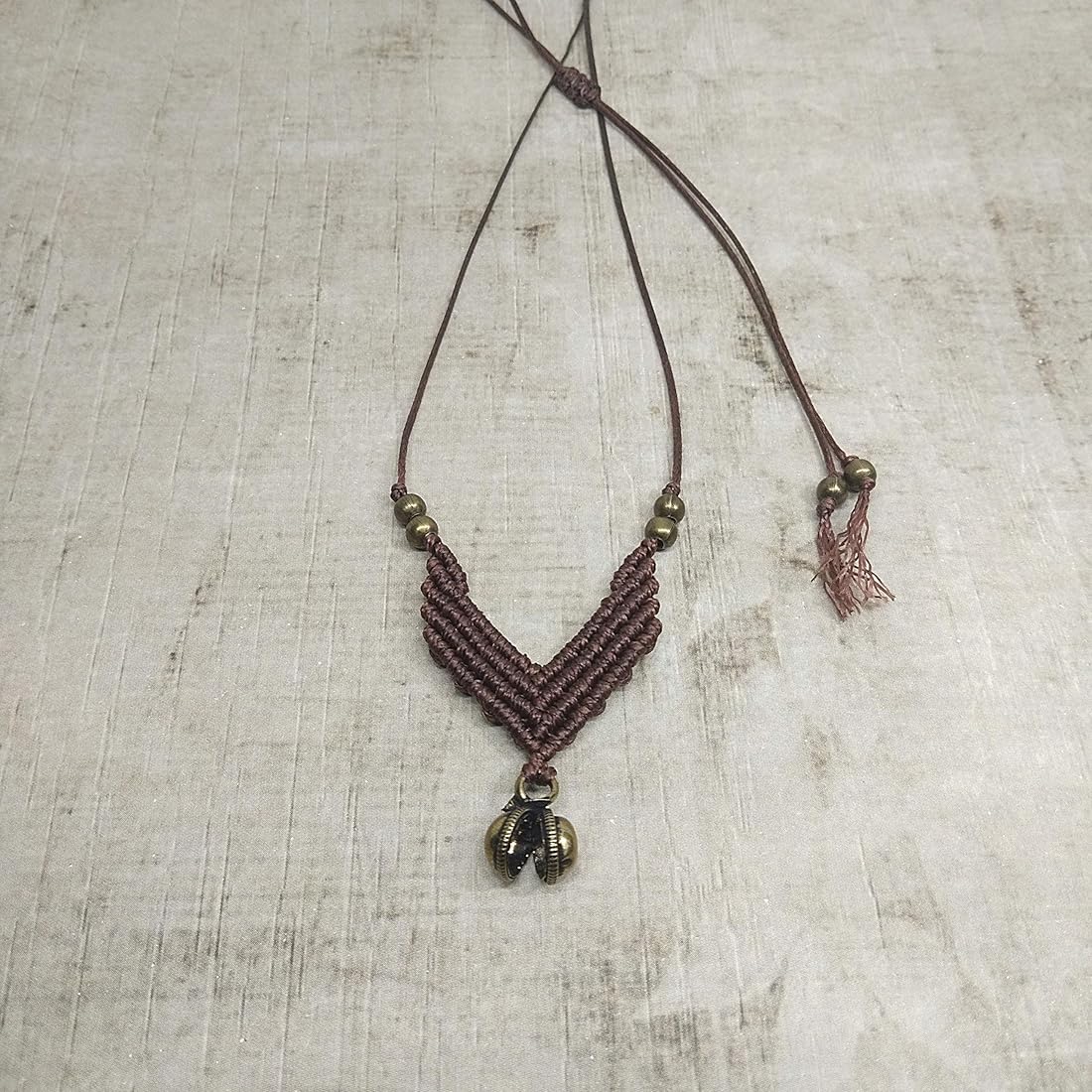 KCB Handwoven Macrame Necklace : Amazon.in: Fashion