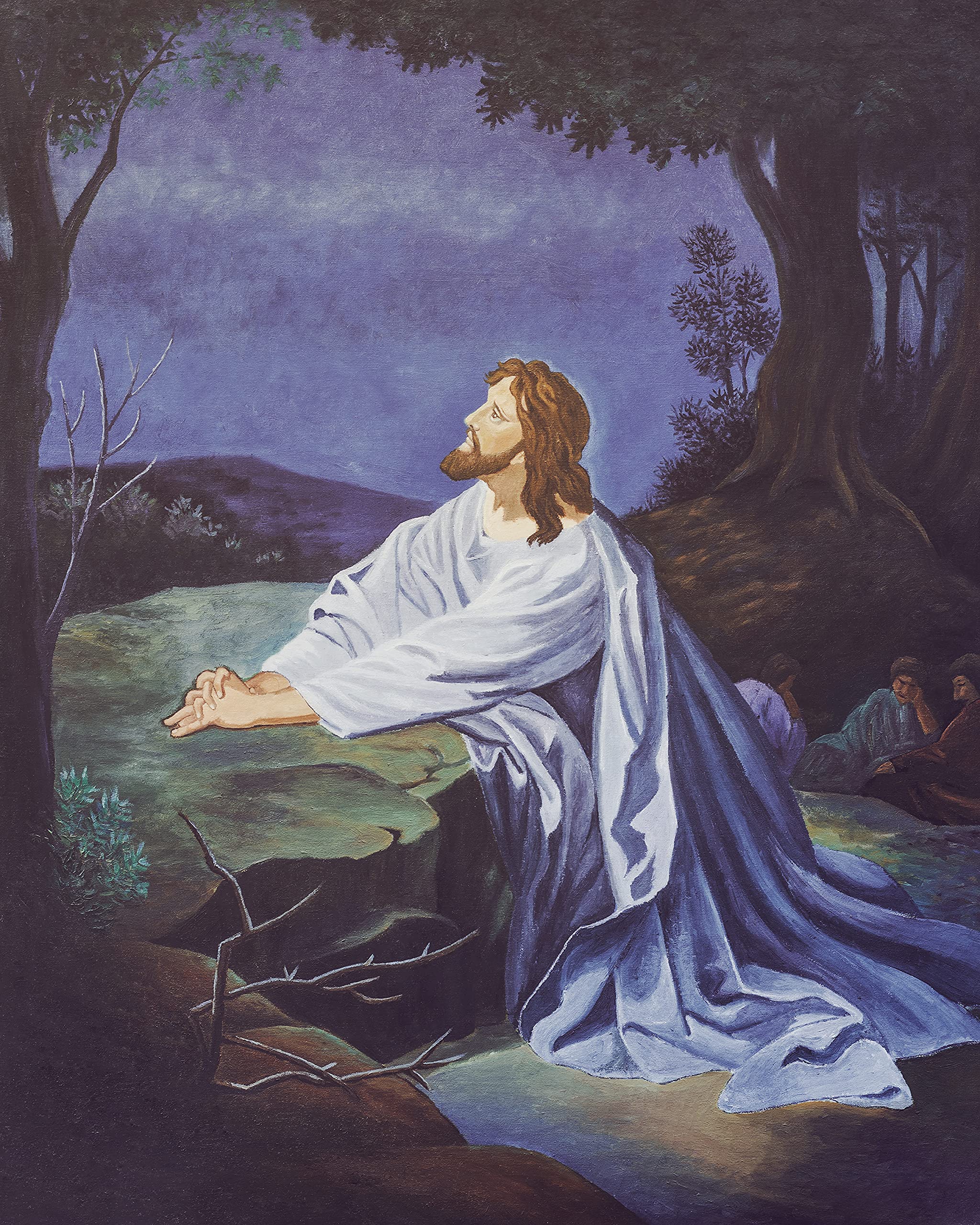 Amazon.com: Catholic print picture - AGONY IN THE GARDEN SH5-8