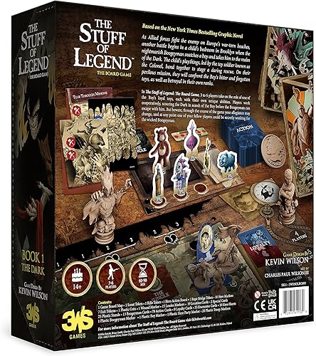 Miniatura 2 de The Stuff of Legend The Board Game es un juego semi-cooperativo de aventura y traición para 3 a 6 jugadores, mayores de 14 años por 3WS Games