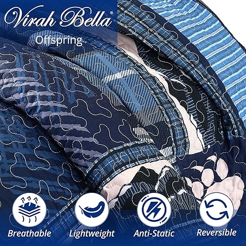 Vista 38 de Virah Bella Lodge - Juego de ropa de cama de 8 piezas Diamond Bear Lodge