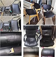 Vista 4 de Zorratin Adhesivo autoadhesivo para reparación de cuero, para cojín de asiento de automóvil, reposabrazos, tablero, sofá, silla de juegos, brazo