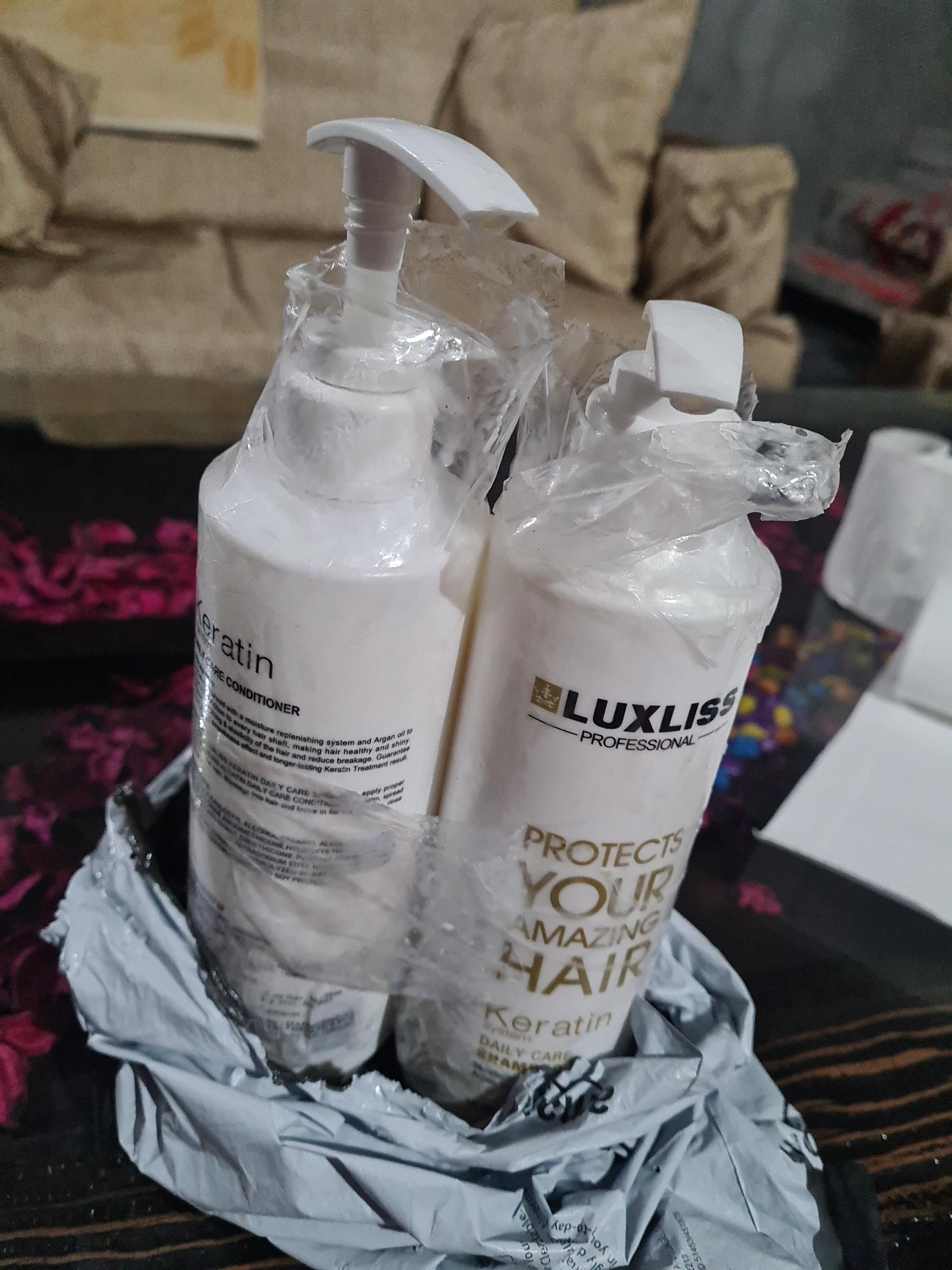 Buy Luxliss Keratin Daily Care Shampoo 500 ml & Conditioner 500 ml