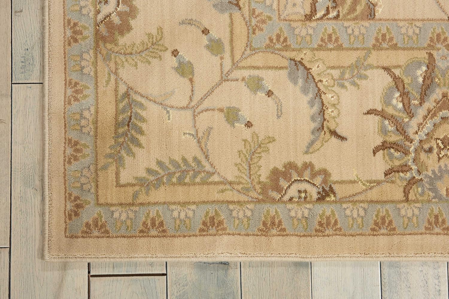 Nourison Home Persian Empire Ivory 2' x 2'9" Area Rug - Easy Clean, Non Shedding, Bed Room, Living Room, Dining Room, Kitchen (2' x 3')
